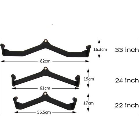 PULLEY ACCESSOIRE SET 3-DELIG – RELOADSPORT - optrekstang - pulley stang - fitness grip - anatomische grip - Gripper set - Sportief - Kerstcadeau