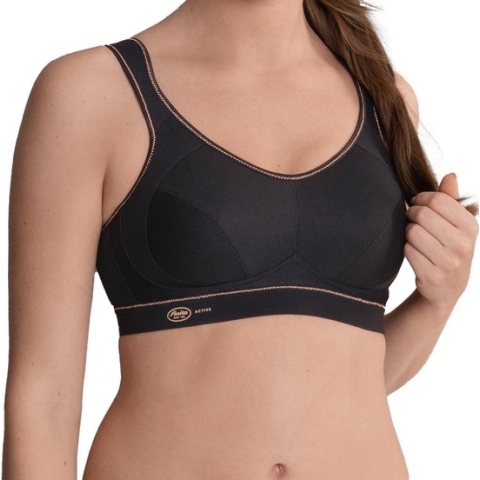 Anita Active Extreme Control Sport Bh 5527 471 Black/Gold - maat EU 100B / FR 115B