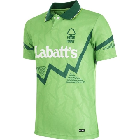 COPA - Nottingham Forest 1993 Third Retro Voetbal Shirt - XL - Groen