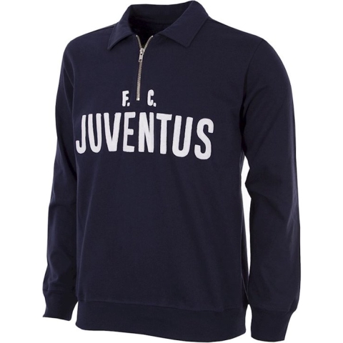 COPA - Juventus FC 1974 - 75 Retro Voetbal Jack - XXL - Blauw