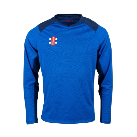 Gray-Nicolls Cricket SHIRT PRO T20 S/S RY/NV 9-10 9 - 10 Yrs - Royal / Navy