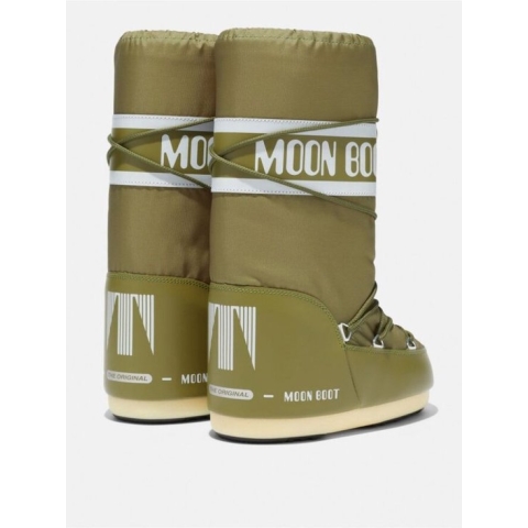 MOON BOOT Moonboot Uni Icon Nylon Khaki KAKI 31/34