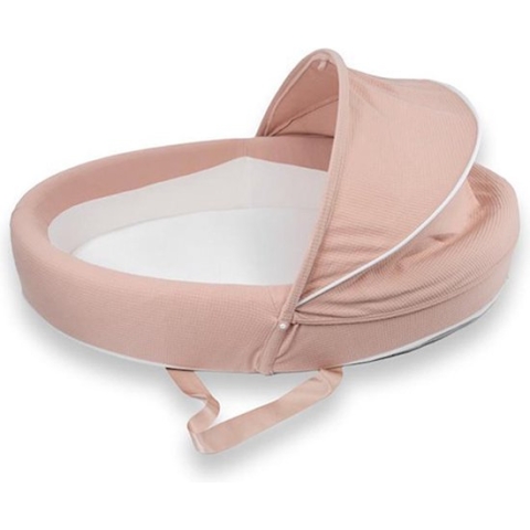 Bamboom Babynestje Co Sleeper Bamboestof Zacht Roze