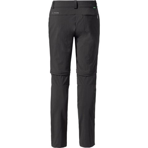 Vaude Women's Farley Stretch ZO Pants II - Outdoorbroek - Dames - Zwart - Afritsbaar - Maat 38