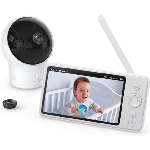 Eufy Security SpaceView Baby Monitor met Camera en Audui