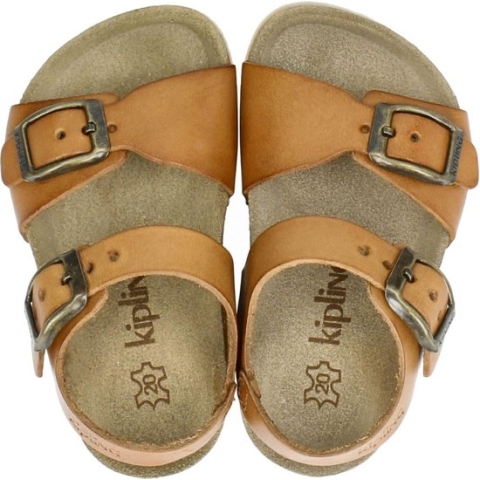 Easy 4 sandalen cognac - Maat 20