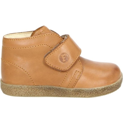 Falcotto Conte VL jongens klittenbandschoen - Cognac - Maat 22