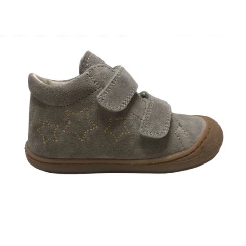 Naturino velcro's bumper gouden sterren lederen sneakers Kubert beige mt 24