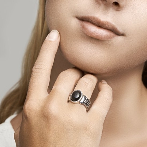 Ring Oxi En Onyx