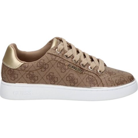 Guess Beckie Dames Sneaker - Beige - Maat 37