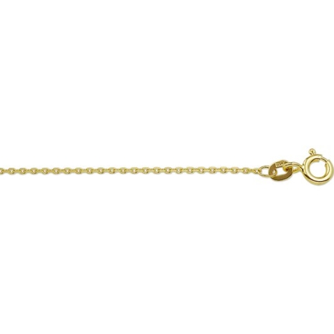 Collier Anker Gediamanteerd 1,1 Mm 41 - 43 - 45 Cm