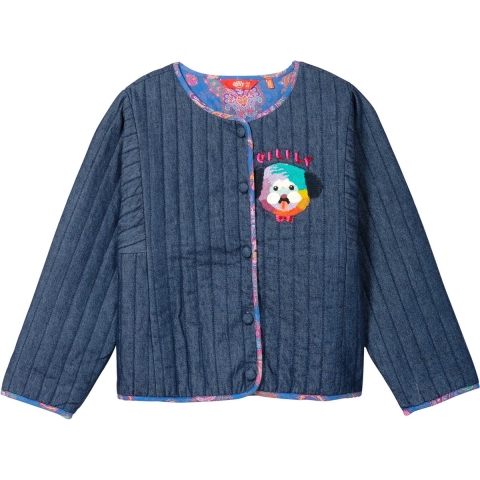 Oilily Chakra - Jas - Meisjes - Blauw - 128