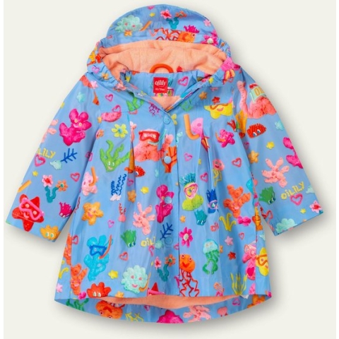 Oilily Chabble - Jas - Meisjes - Blauw - 122