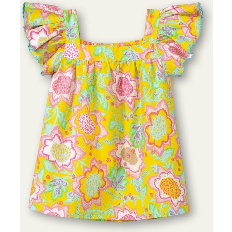 Oilily Boldy - Blouse - Meisjes - Geel - 152