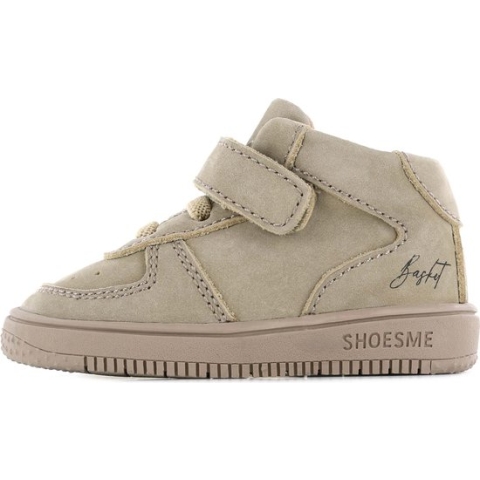 Baby | Babysneakers | Meisjes | BEIGE | Leer | Shoesme | Maat 20