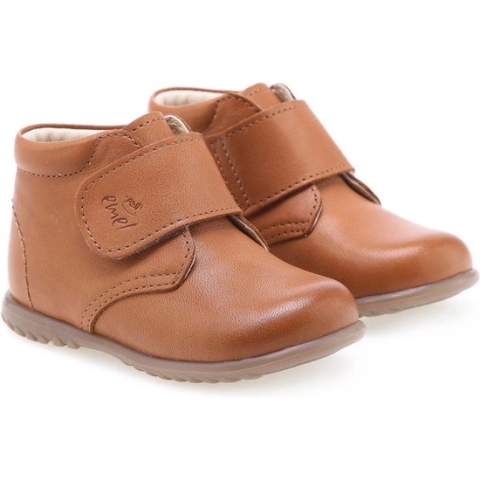 Emel (1077D-2) Babyschoenen Velcro Leer Cognac maat 23