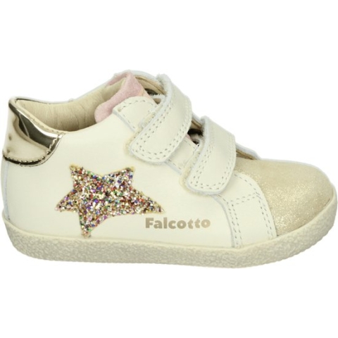 Falcotto ALNOITE - Kinderen Half-hoog - Kleur: Wit/beige - Maat: 21