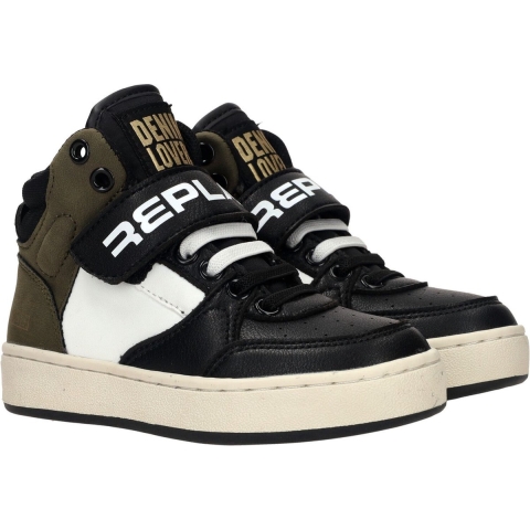 Replay Cobra Kid Klittenband Boot - Jongens - Zwart - Maat 25