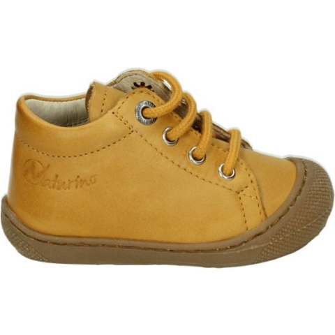 Naturino Cocoon Babyschoenen - Babyslofjes - Meisjes - Geel - Maat 22