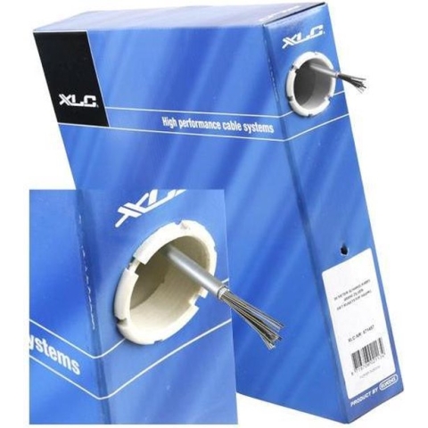 XLC buitenkabel rol 5.0mm 30m teflon lineair zilver