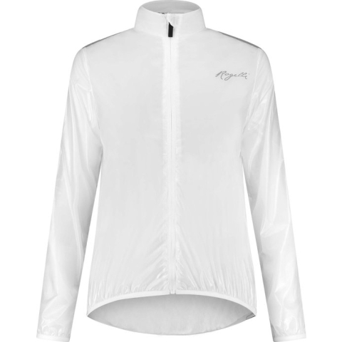 Rogelli Emergency Regenjas - Fietsregenjack - Dames - Wit - Maat M