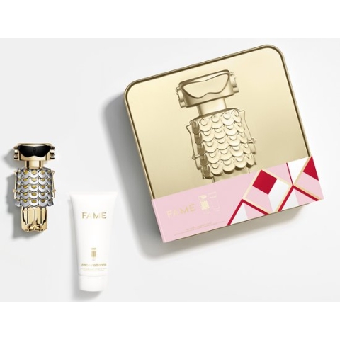 Paco Rabanne - FAME- eau de parfum 50 ml + Body lotion 75 ml - Cadeauset/Geschenkverpakking