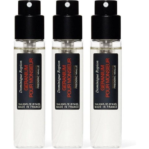 Frédéric Malle Geranium pour Monsieur - 3 x 10 ml = 30 ml - eau de parfum spray - herenparfum