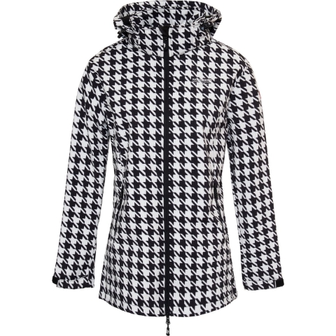 Nordberg Pied A Poule - Softshell Outdoor Zomerjas Dames - Off-White - Maat S