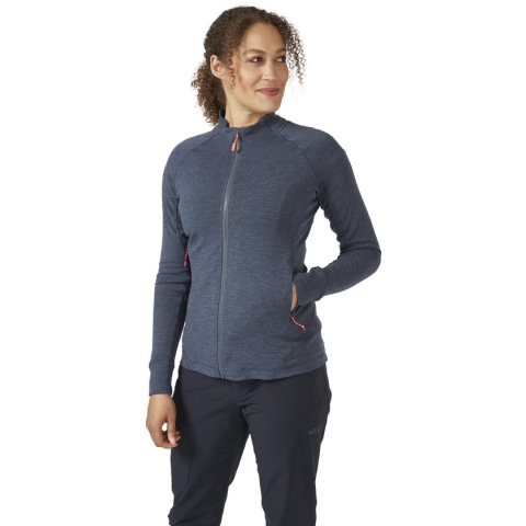 RAB Nexus Jacket Women - Outdoorvest - Dames - Blauw - Maat S