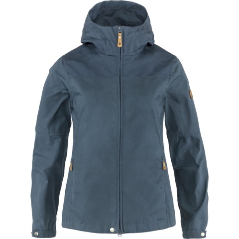 Fjallraven Stina Jacket Women - Outdoorjas - Dames - Indigo Blue - Maat M