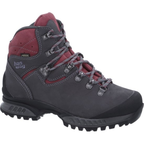 Hanwag Tatra II Wide GTX Schoenen Dames, rood/grijs Schoenmaat UK 8 | EU 42
