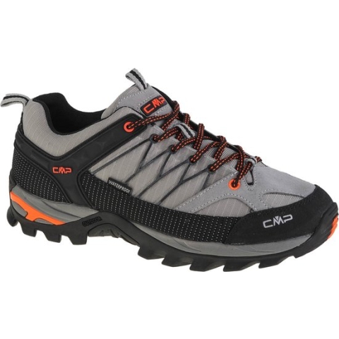 Cmp Rigel Low Wp 3q54457 Wandelschoenen Zwart,Grijs EU 42 Man