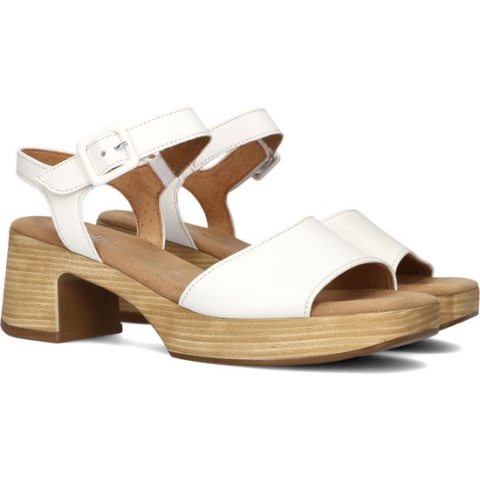 Gabor 721.1.0 Sandalen - Dames - Wit - Maat 39