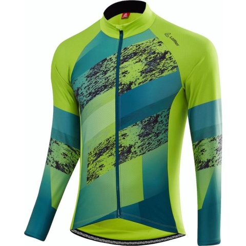 Loeffler wielrenshirt lange mouwen M Bike L/S Jersey Shalerock - Groen
