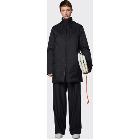 Rains Padded Nylon Coat Dames Jas -Maat M