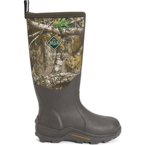 Muck Boot - Woody Max Outdoorlaarzen met Oranje voering - Bruin/Camo - US10/EU43