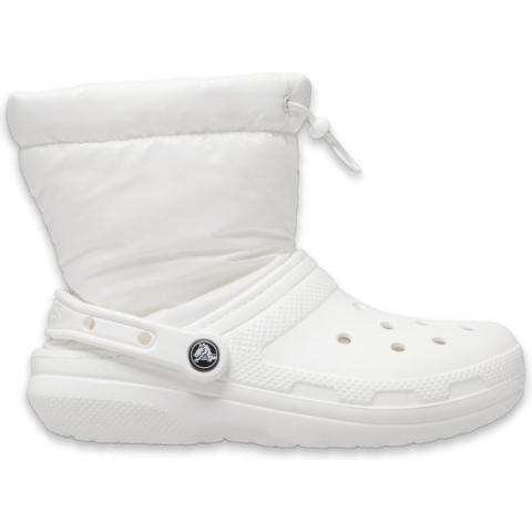 Crocs Classic Lined Neo Puff Boot white