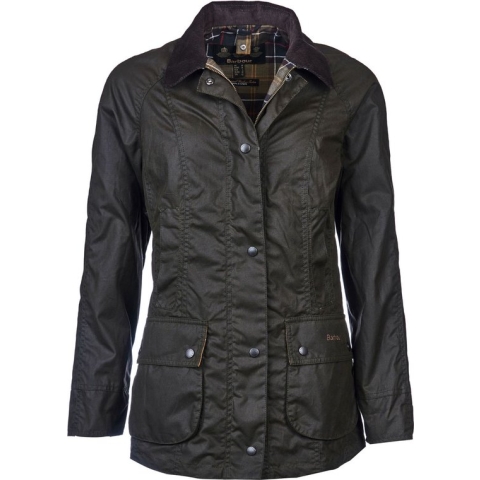 Barbour Classic Beadnell Wax Jacket lwx0668ol71 olive 14