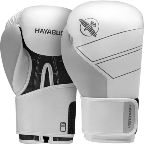 Hayabusa S4 Bokshandschoenen - Echt Leer - Wit - 16 oz