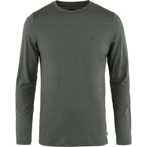 Fjallraven Abisko Wool LS Men - Shirt - Heren - Lange Mouwen - Maat XL