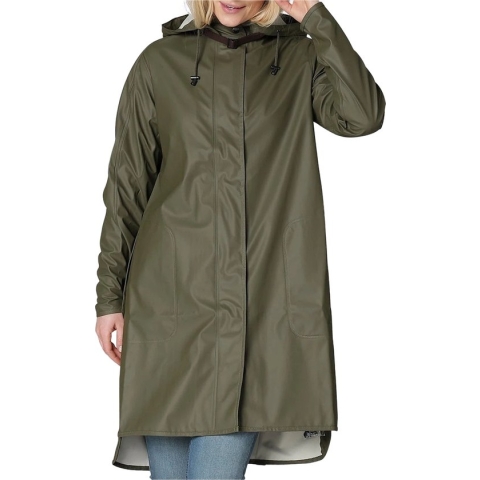 Regenjas Dames - Ilse Jacobsen Raincoat RAIN71 Army - Maat 38