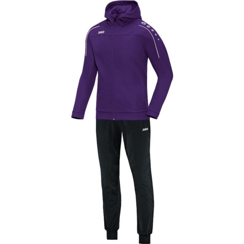 Jako - Hooded Tracksuit Classico Woman - Dames - maat 48