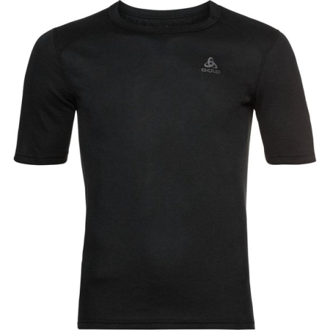 Odlo Active Warm Plus Top Crew Neck S/S Men, zwart Maat XXL