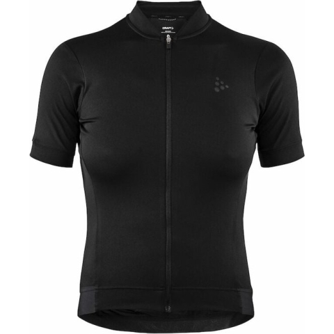 Craft W Essence Jersey Fietsshirt - Dames - Zwart - Maat XL