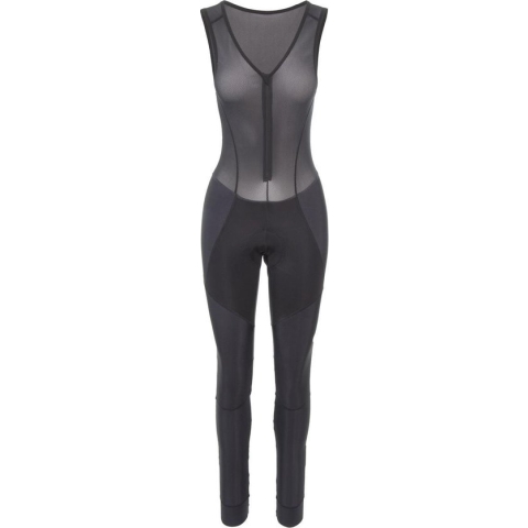 AGU Prime Lange Fietsbroek met Zeem II Essential Dames - Zwart - XXL - Met Bretels