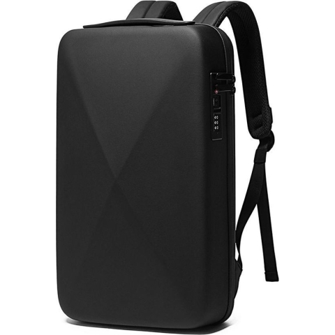 Bange Rugtas - 14 inch - Laptop Rugzak - USB-aansluiting - Krasbestendig - Waterafstotend - Zwart