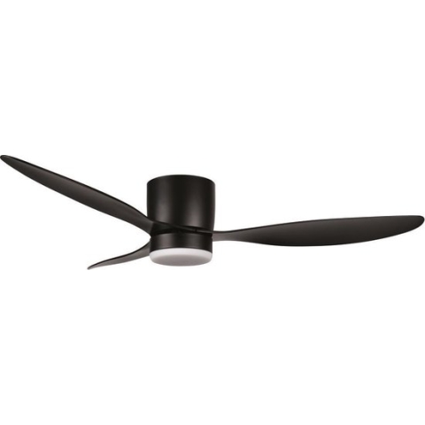 Plafondventilator Brezza Zwart incl. Led 132cm