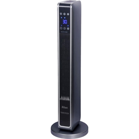 Torenverwarming + Torenventilator - 2400 Watt - Keramische verwarming - Stille torenkachel - Afstandsbediening