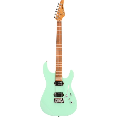 Fazley Sunset Series Sand Shark Surf Green elektrische gitaar met gigbag
