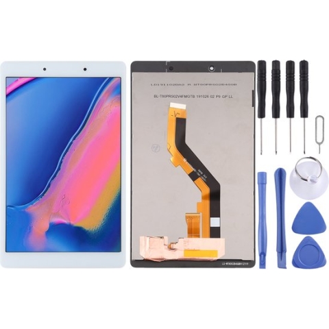 Lcd-scherm en digitizer volledige montage voor Galaxy Tab A 8.0 (2019) SM-T290 (WIFI-versie) (wit)